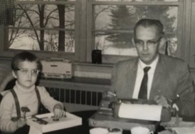 Opa and grandson
